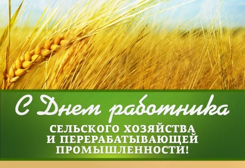 Поздравления с Днем работников сельского хозяйства и перерабатывающей промышленности